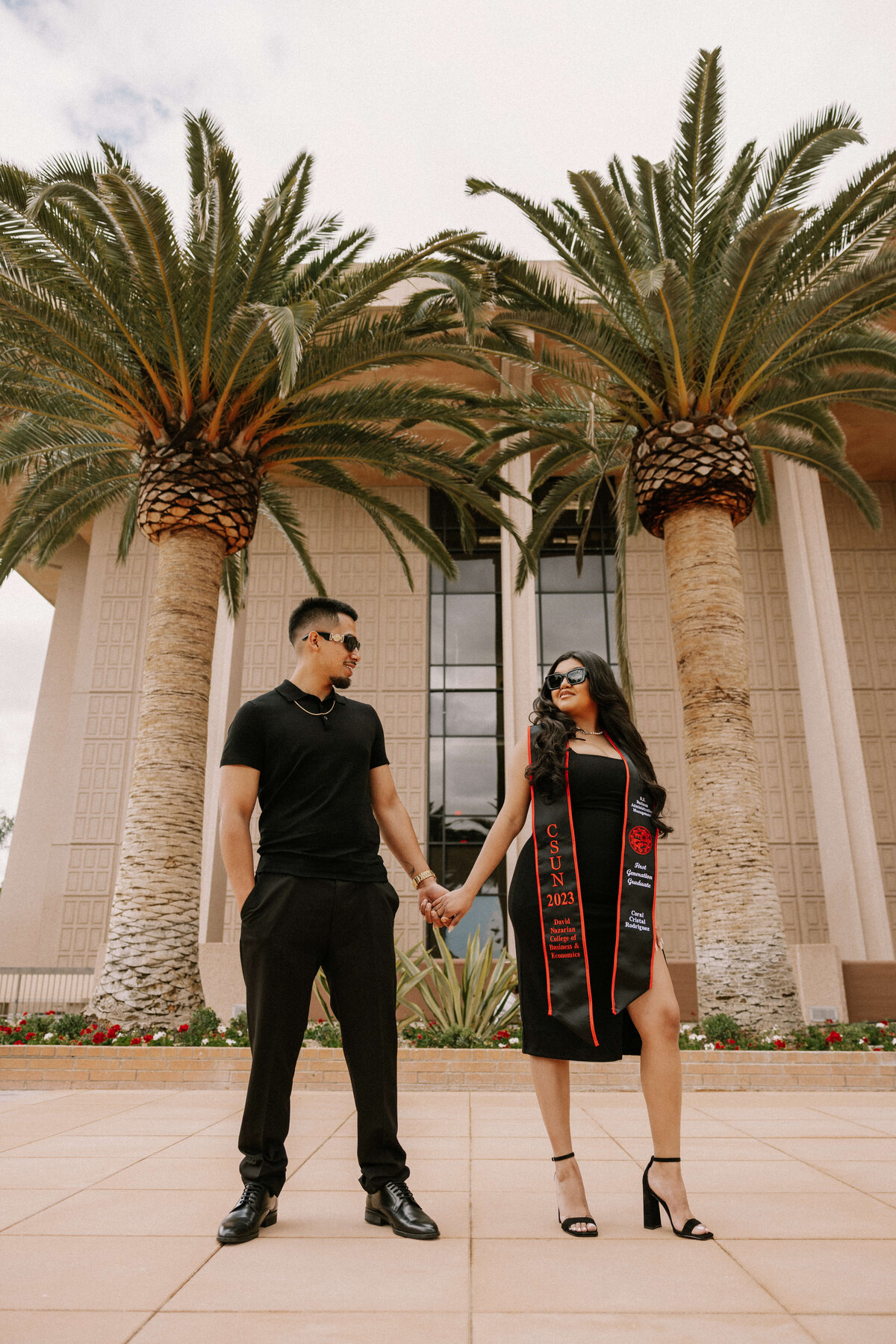 couple-grad-photoshoot-northridge-university
