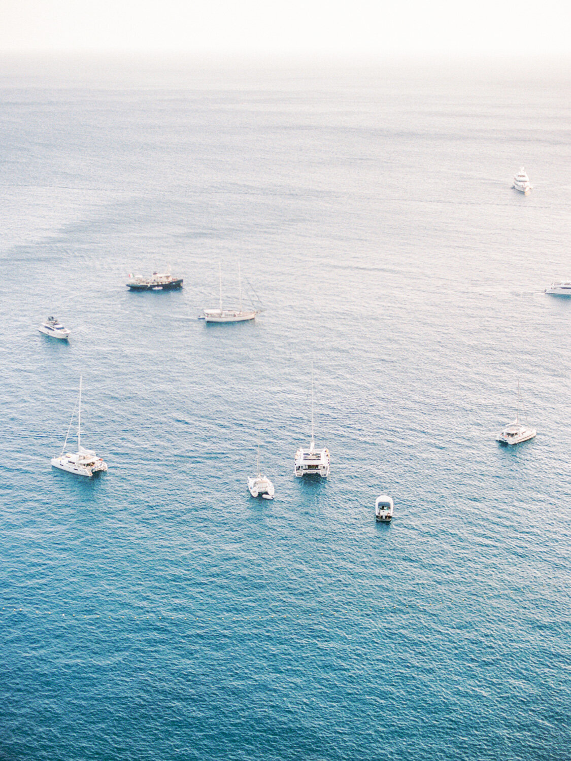 The blue sea of Capri