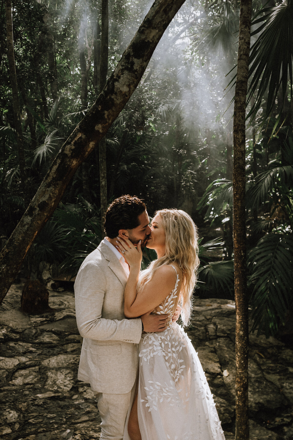 Mayan Wedding Ceremony at a Cenote in Tulum