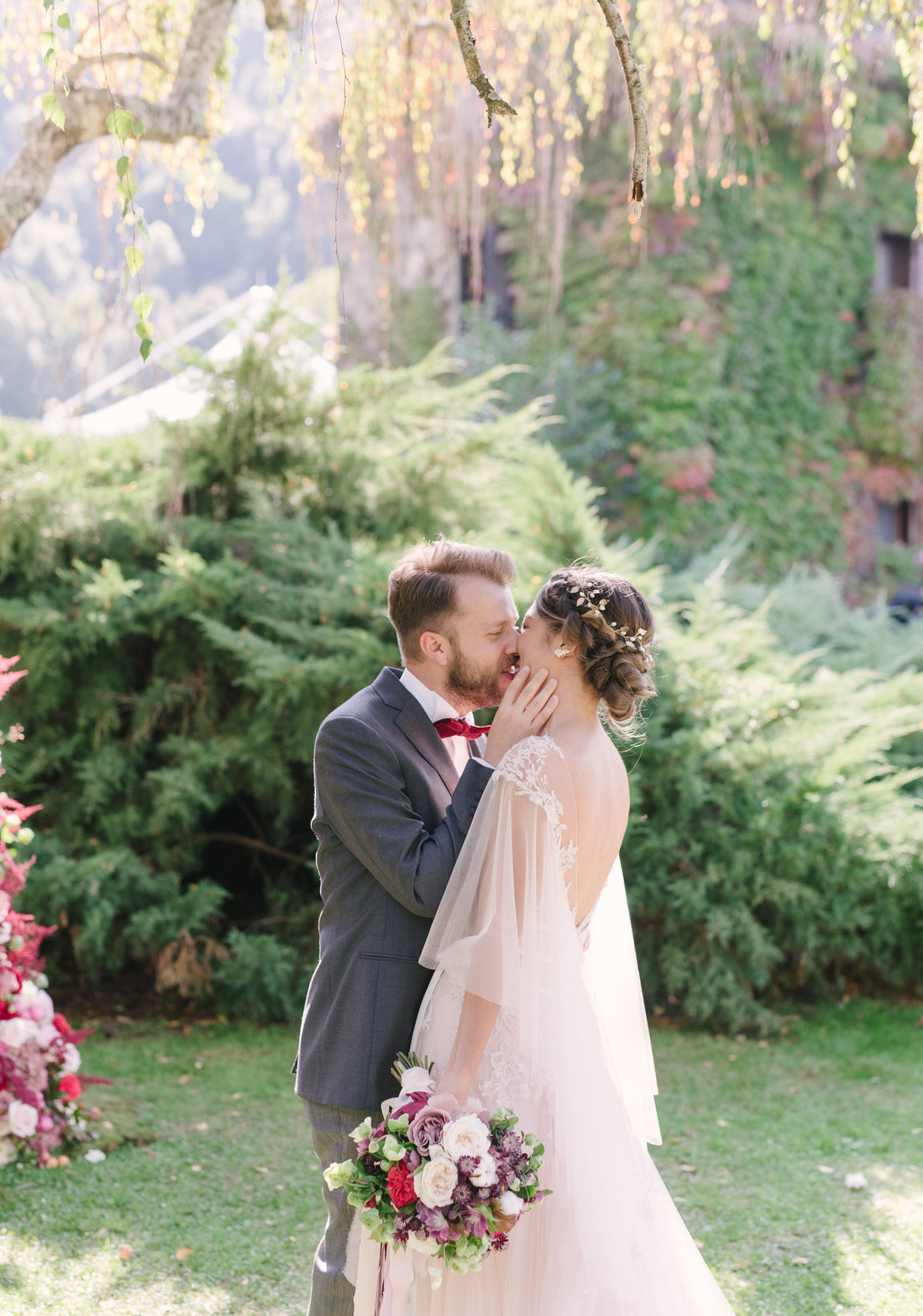 Magical forest wedding inspire