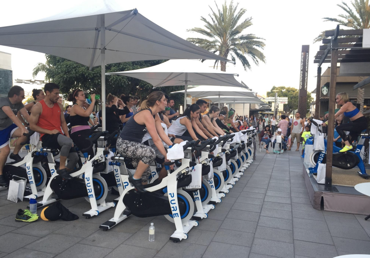 Creating events that attract and convert like outdoor spin classes