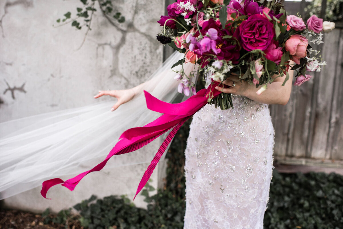 bright-fushia-bouquet-wedding-langdon-hall-toronto-ontario-photos