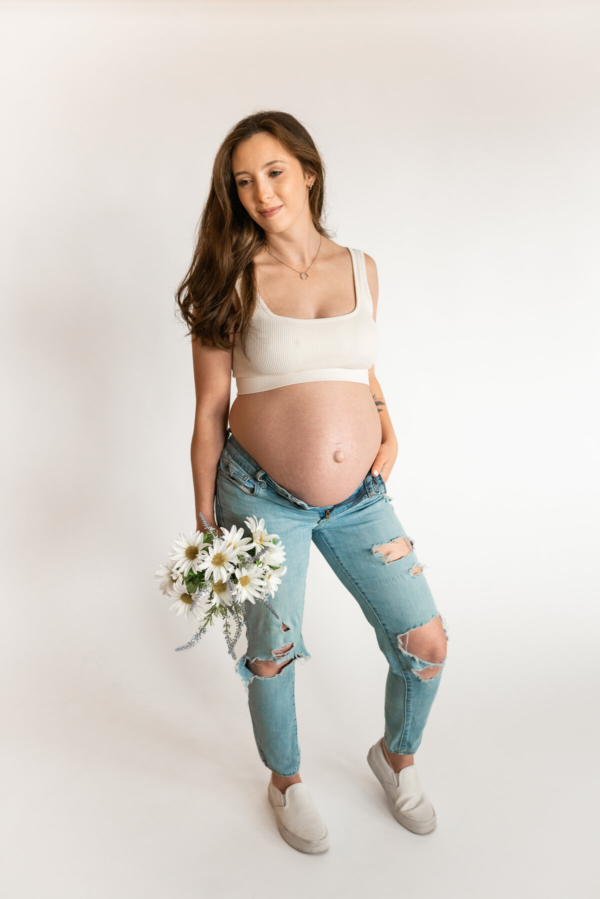 Austin Texas Maternity Studio Photo