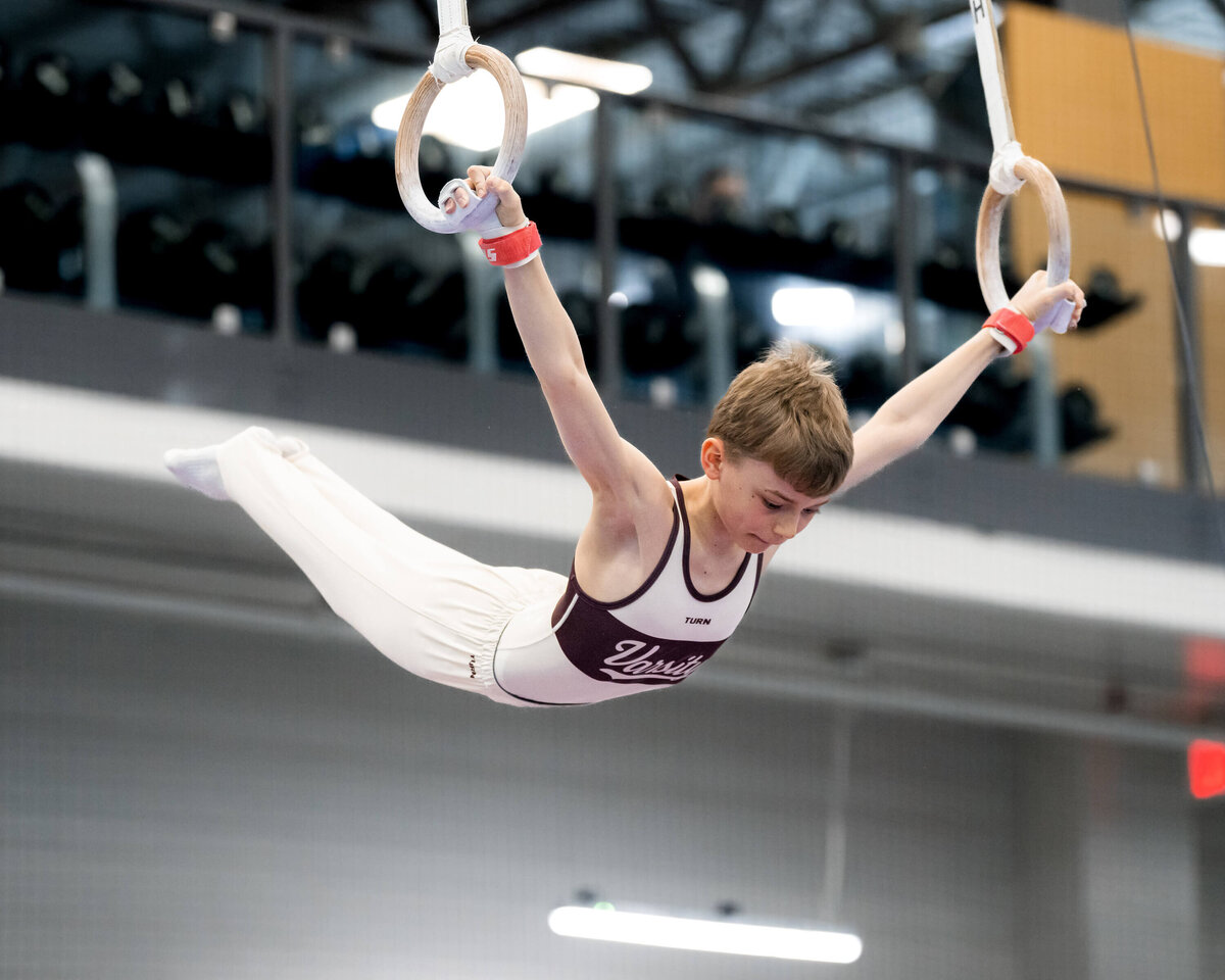Photo by Luke O'Geil taken at the 2023 inaugural Grizzly Classic men's artistic gymnastics competitionA1_07521