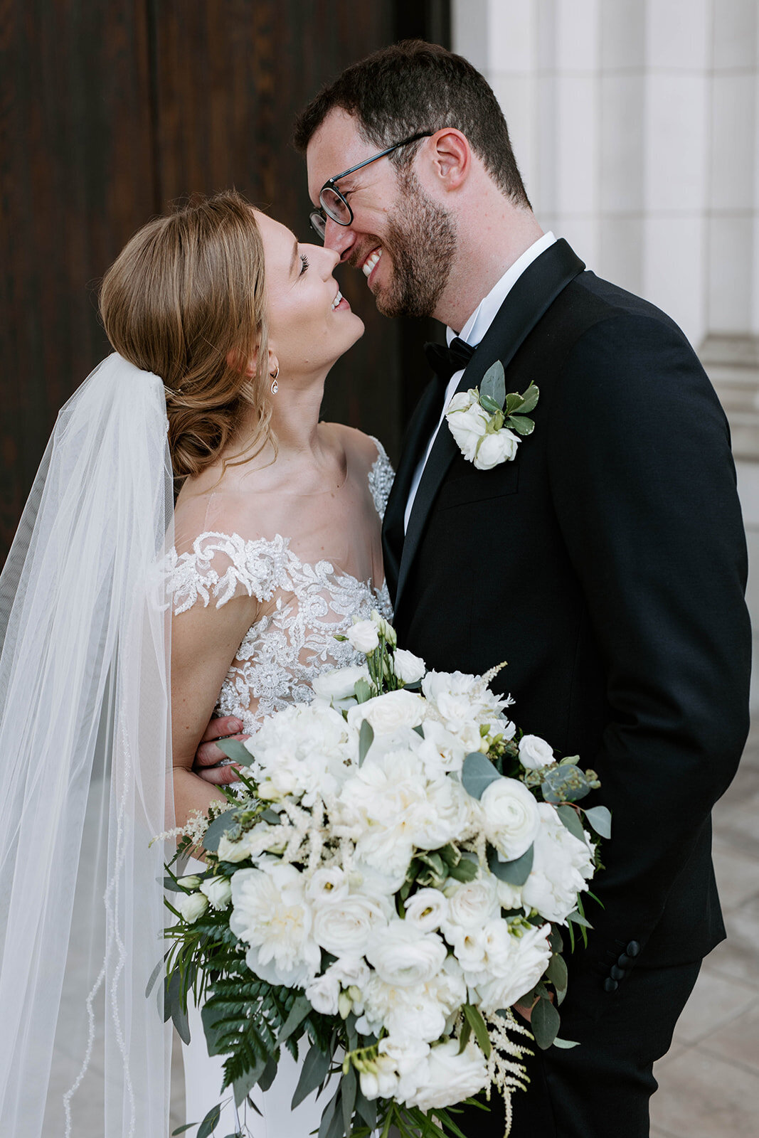 Elegant Catholic Wedding Photography by Abbey Rez