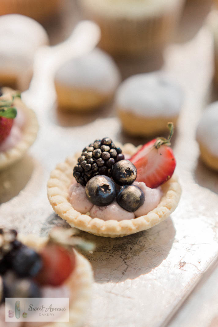 gourmet fruit tarts