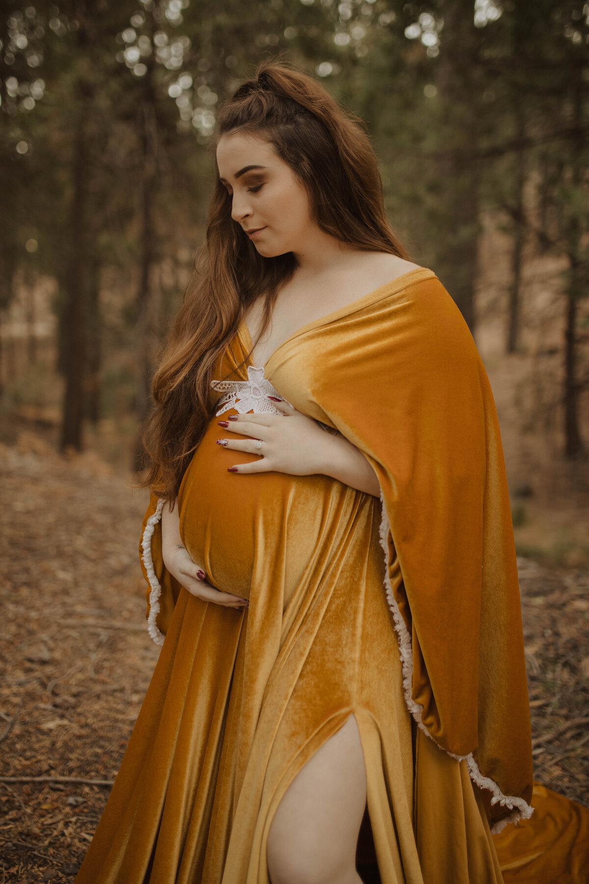 forest-maternity-session