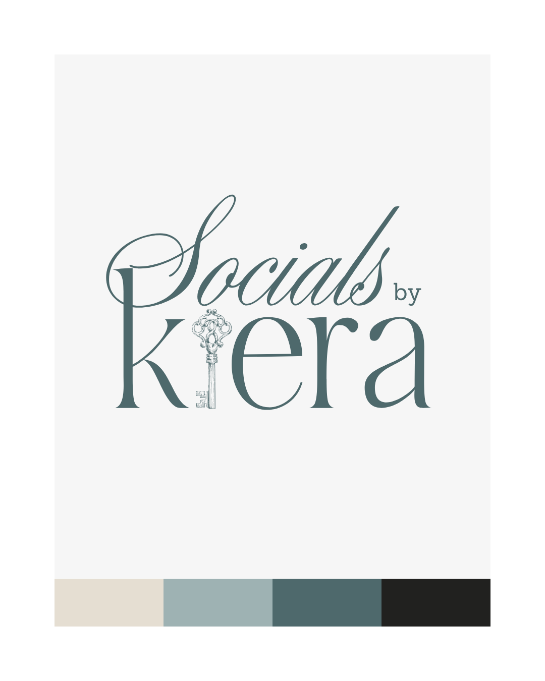 1Brand Identity for hotel and restaurant social media manager - ERIKA MARAM DESIGN STUDIO