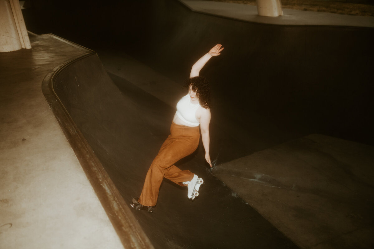 Female Portrait Photography Session Skatepark Vancouver _0026