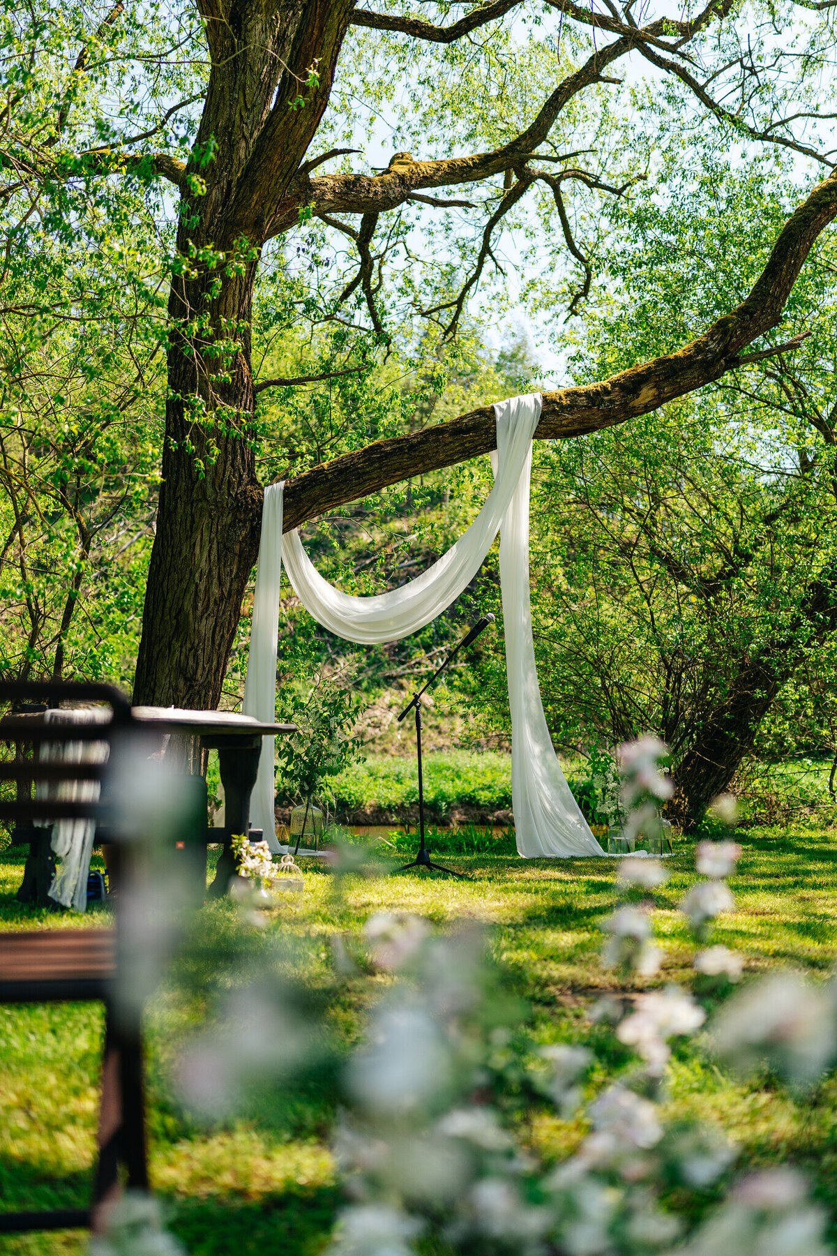 svatba za vratama obřadní místo