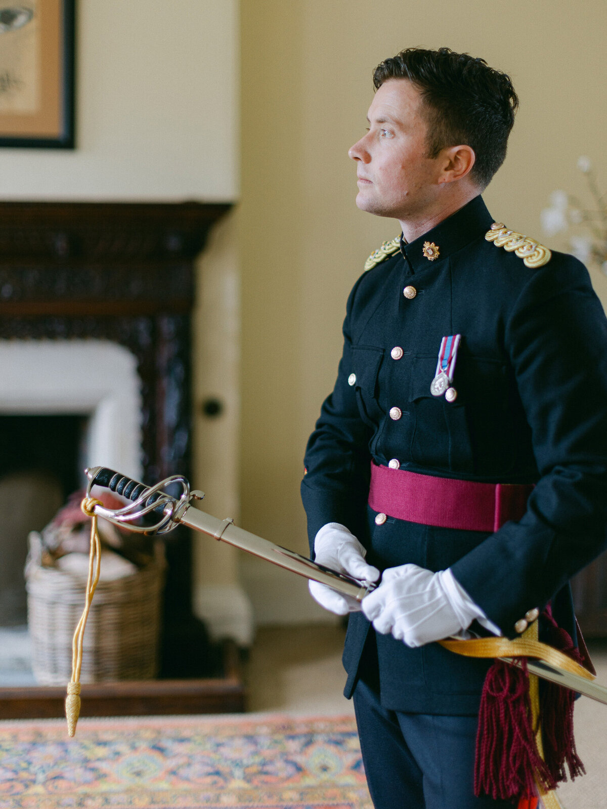 Kayla Stoate Photography Ardington House Wedding Editorial Bridal Couple Oxford _92A6827