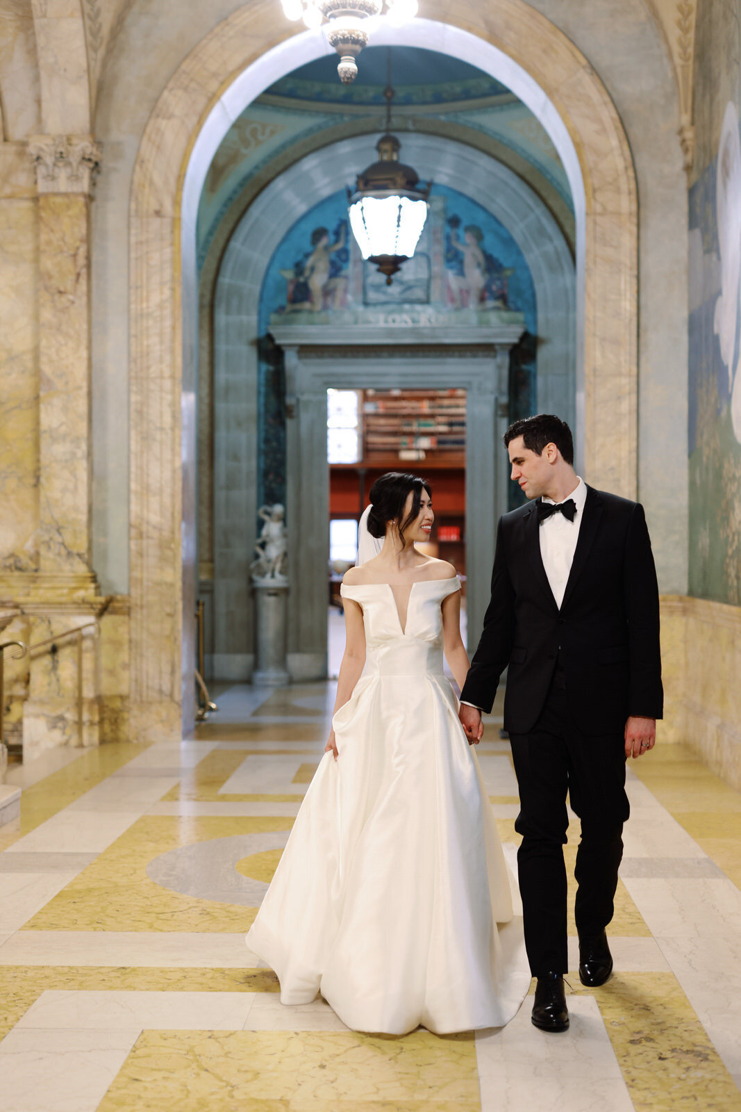 Boston Public Library Wedding Photography 30