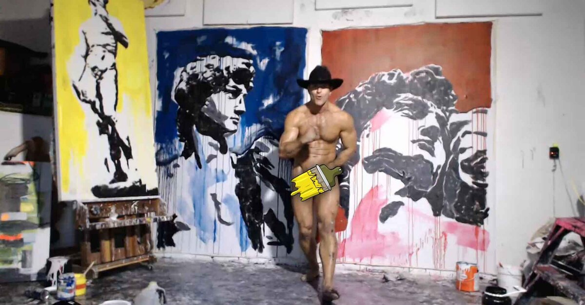 Brent Ray Fraser Live Art Studio Webcam 16