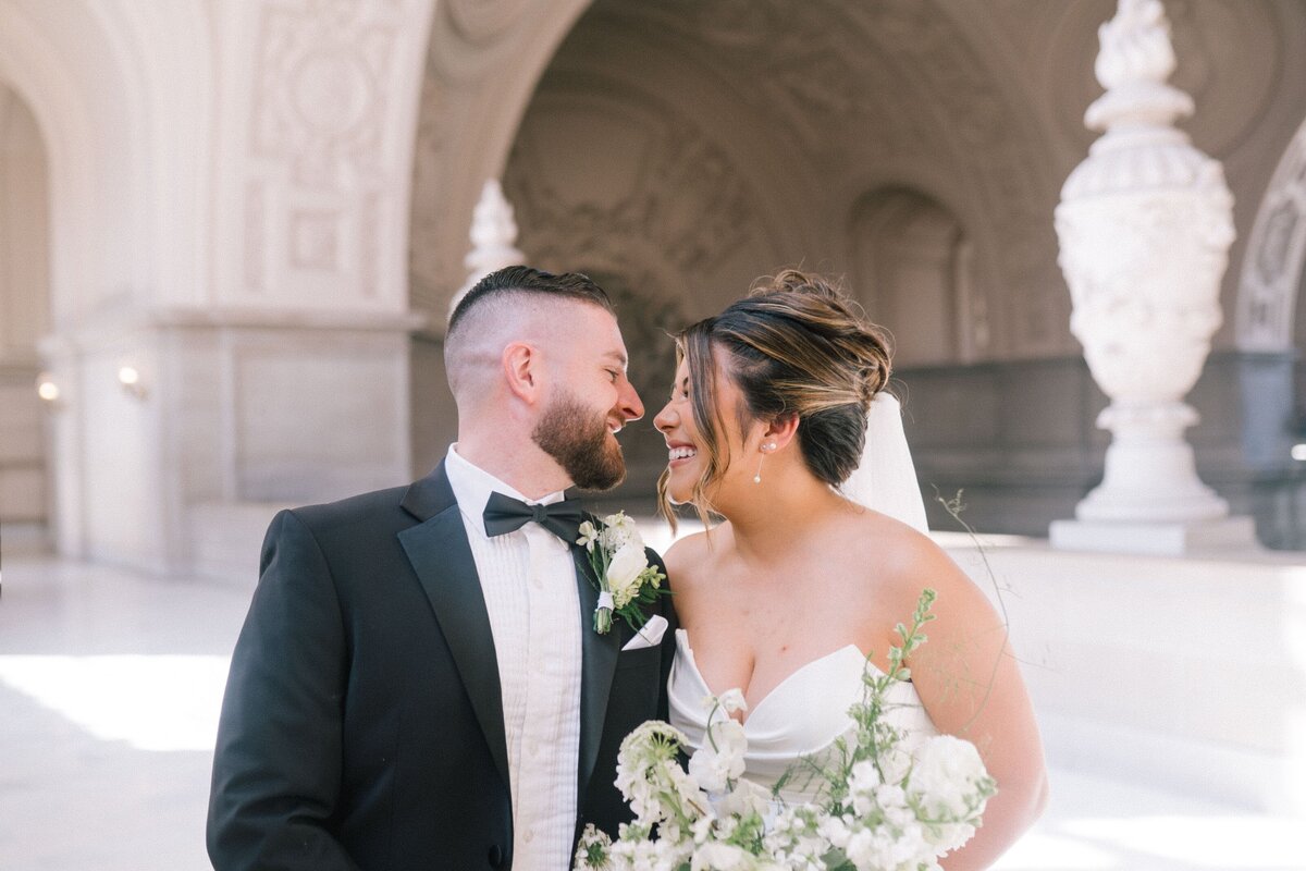 san francisco city hall elopement wedding bride and groom_0065