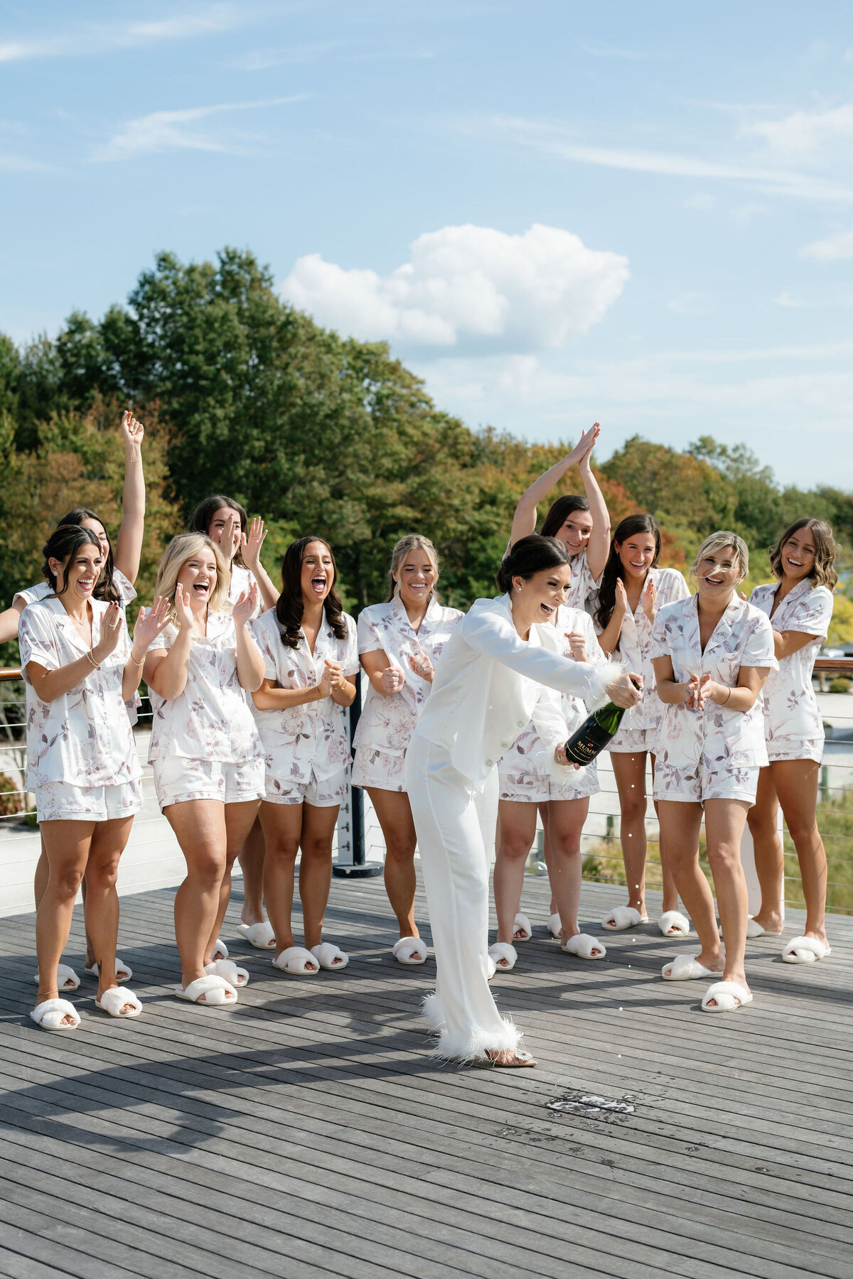 Bridal Party Photo by Lisa Blanche Photography