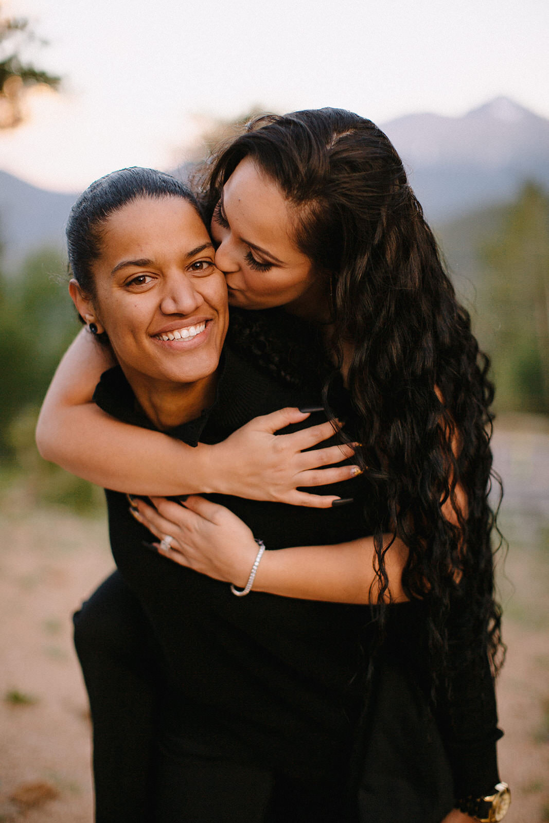 Liz Osban Photography Fort Collins Colorado Photographer Cheyenne Laramie Photographer Couples Engagement Photos Vedauwoo Estes Park Rocky Mountain National Park Photographer Photo Session Trail Ridge Rd Wedding Best Vintage LGBTQ59