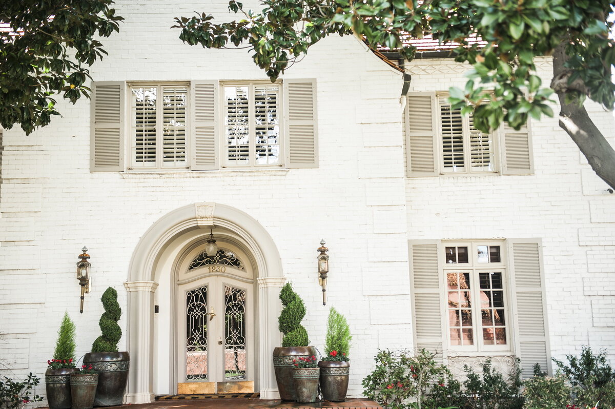 Beautiful White Painted Brick Home in Palo Alto