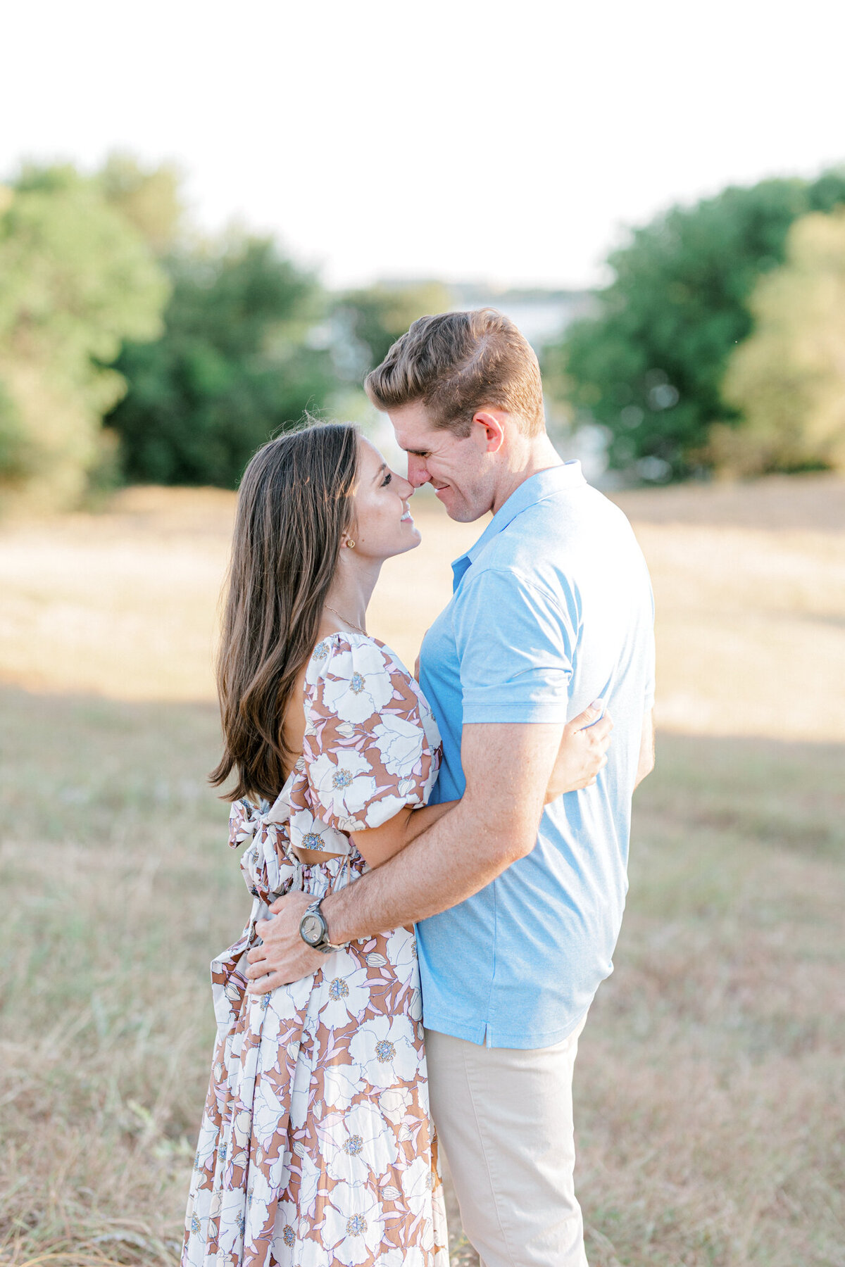 Allie & Nolan's Engagement Session at White Rock Lake | Dallas Wedding Photographer | Sami Kathryn Photography-3