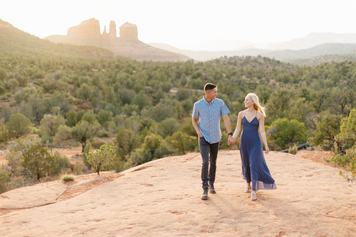 Cathedral Rock Engagement Photographer