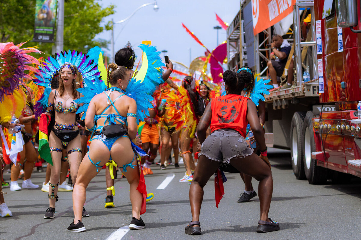 Photos of Masqueraders from Toronto Carnival 2023 - Sunlime Mas Band - Medium Band of The Year 2023-198