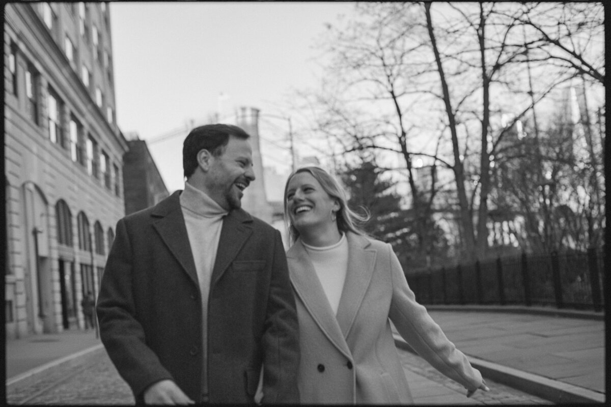 35mm engagement photos shot on film in the Hudson Valley, NY