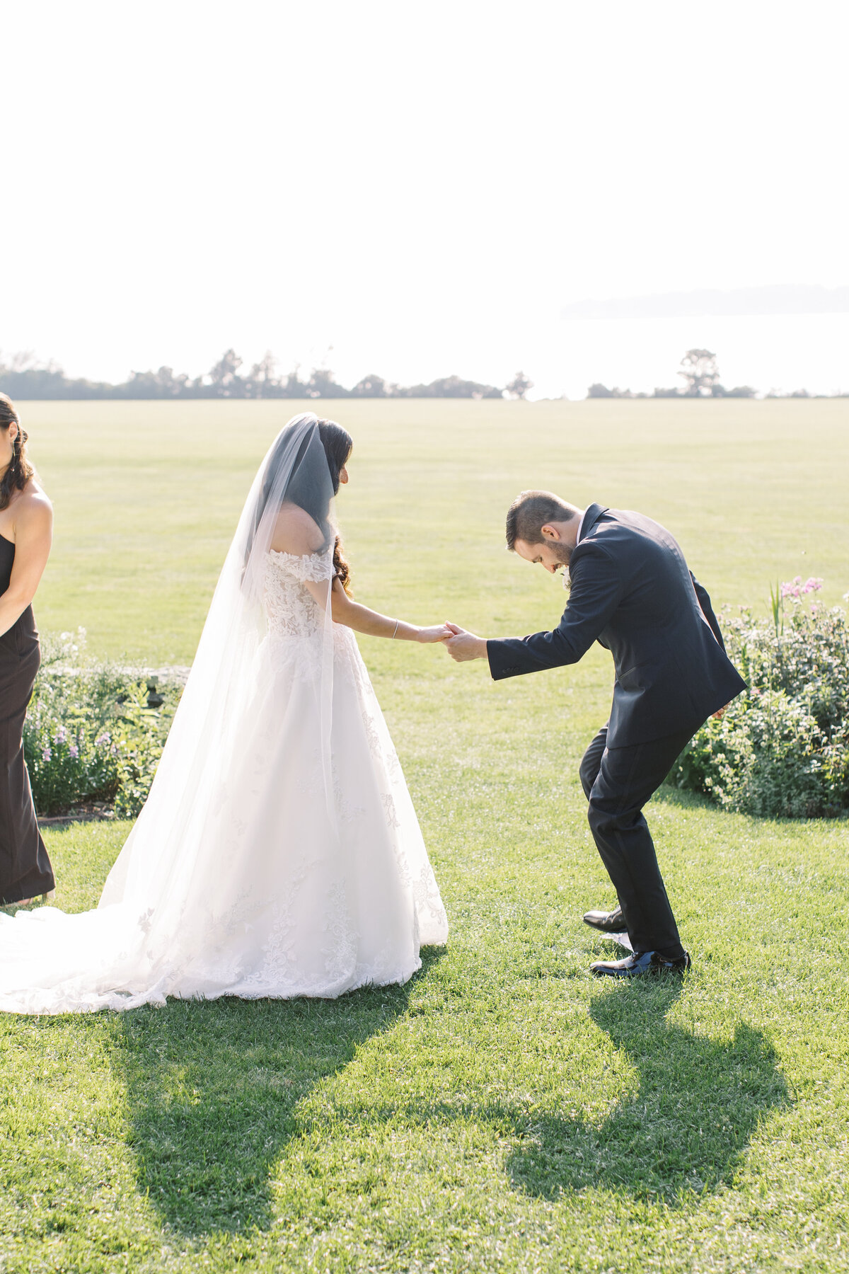 Blithewold Mansion Romantic and Timeless Summer Wedding