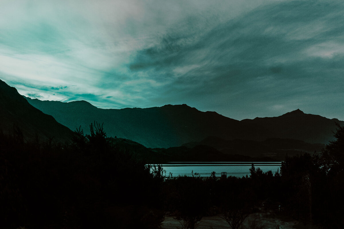 The Lovers Elopement Co - wedding photography - view from Wanaka wedding venue