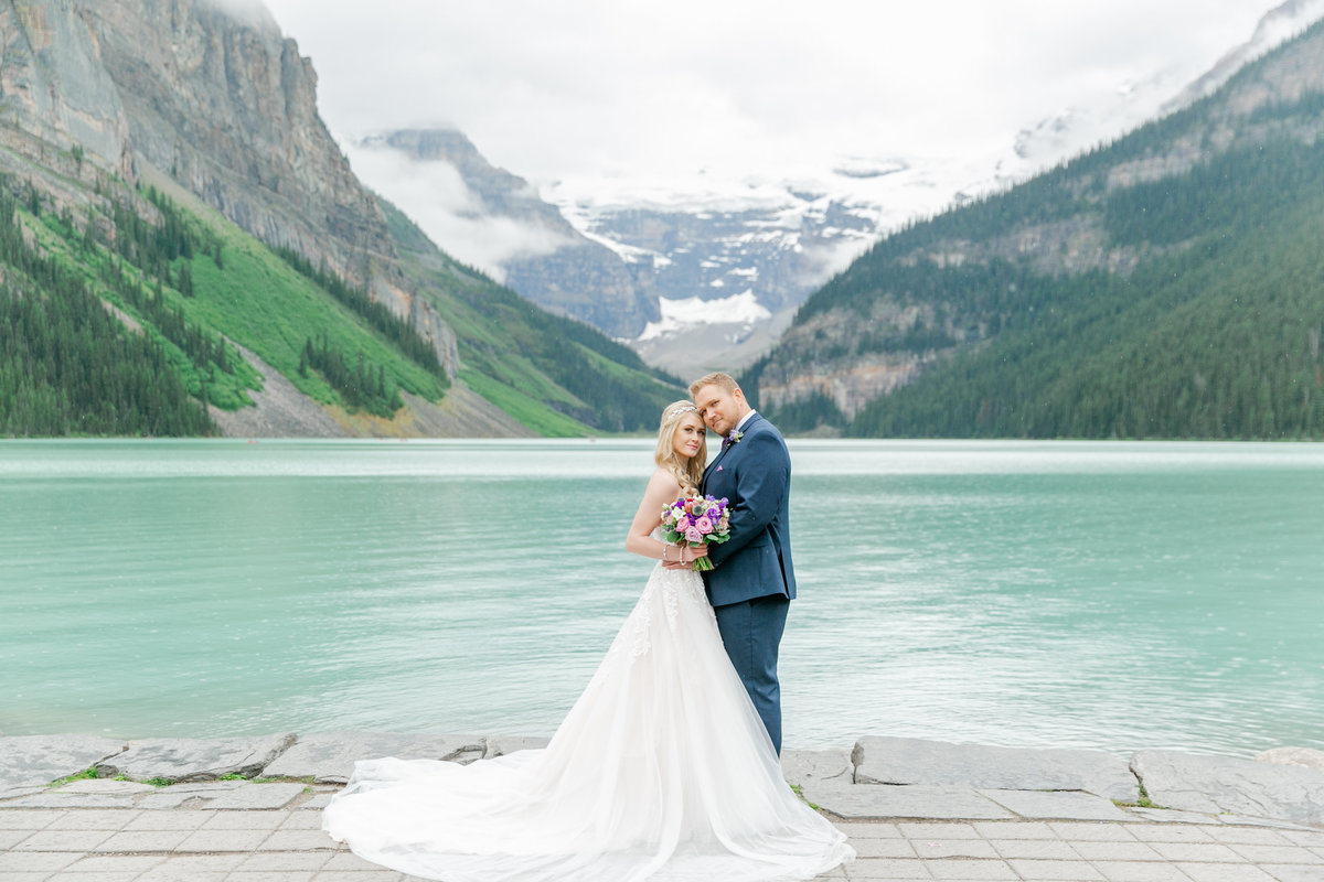 Karlie Colleen Photography - Fairmont Chateau Lake Louise Wedding - Banff Canada - Sara & Drew Forsberg-506