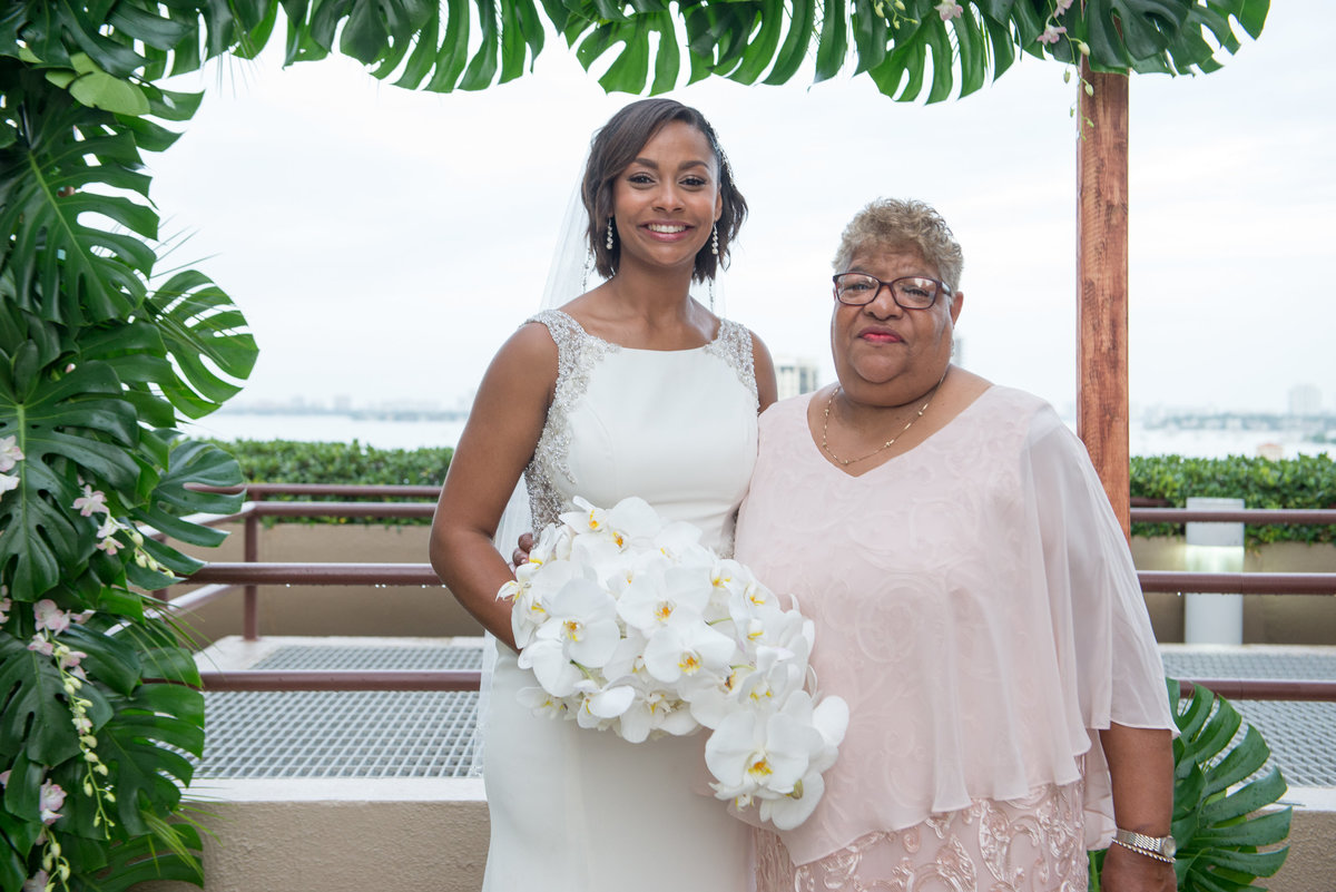 NFL Miami Dolphins Brandon Radcliff ShaKyra Radcliff Briza on the Bay Wedding Andrea Arostegui Photography-191