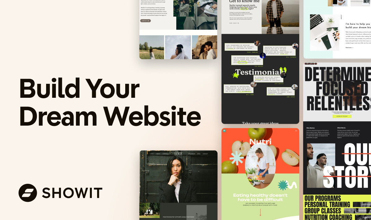 Showit: A Web Builder by Creatives for Creatives