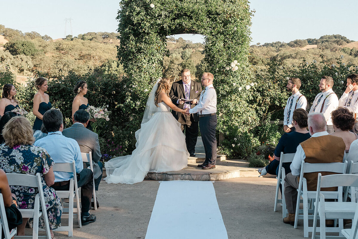 Bridal portrait captured by Vanessa Montano Photography – Livermore vineyard at sunset.