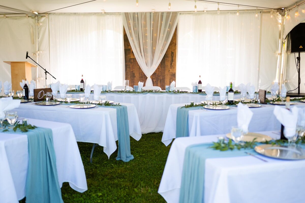 Summer Tent Set Up
