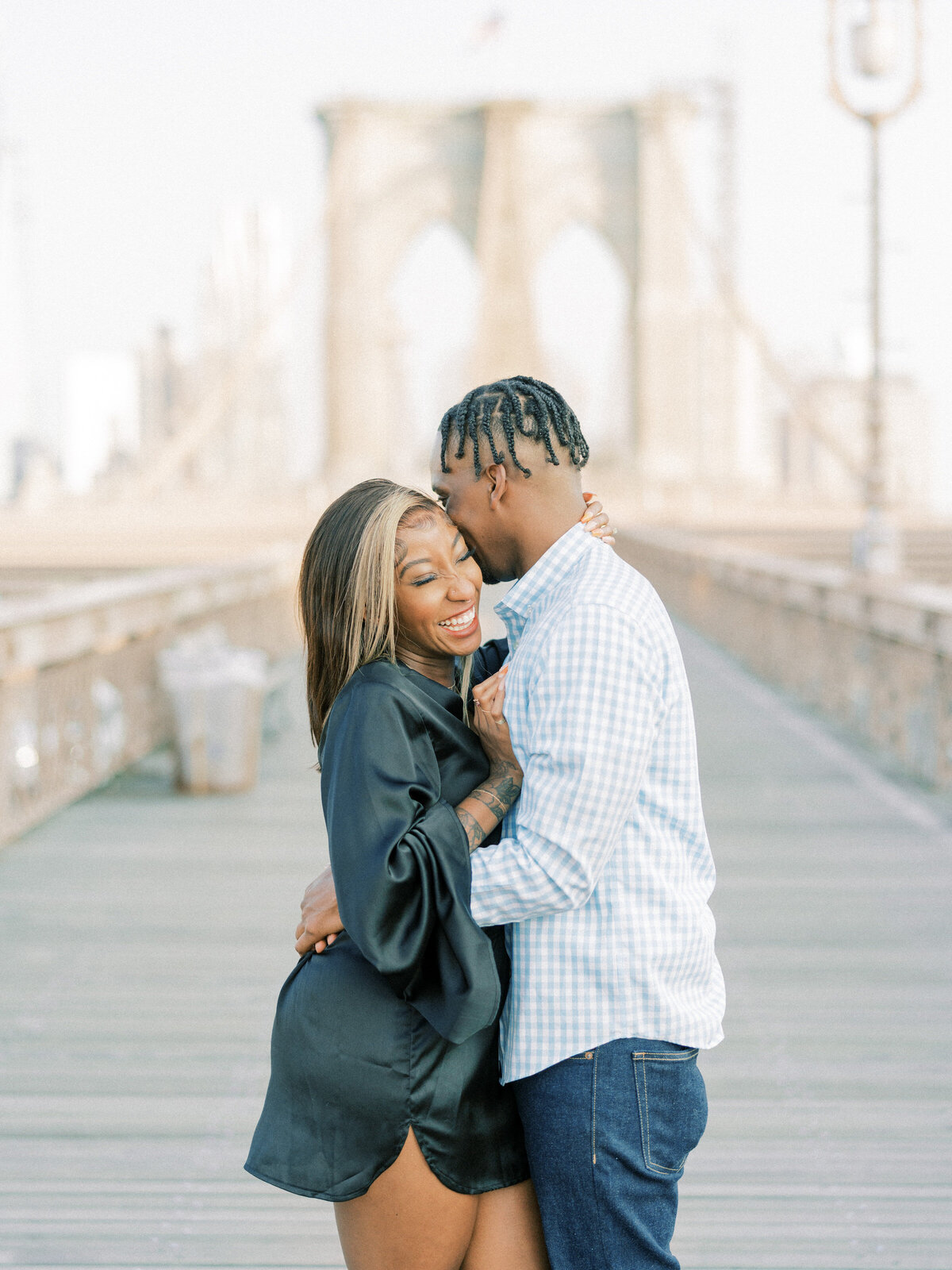 Brooklyn Bridge and DUMBO Sunrise, Engagement Session | Amarachi Ikeji Photography 24