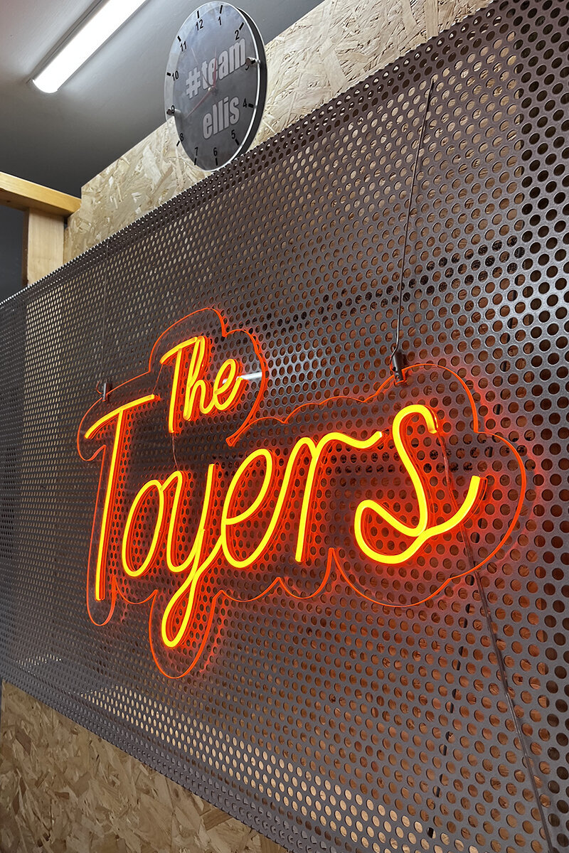 ellis-signs-custom-neon-orange-wedding-sign-newcastle-gateshead-north-east
