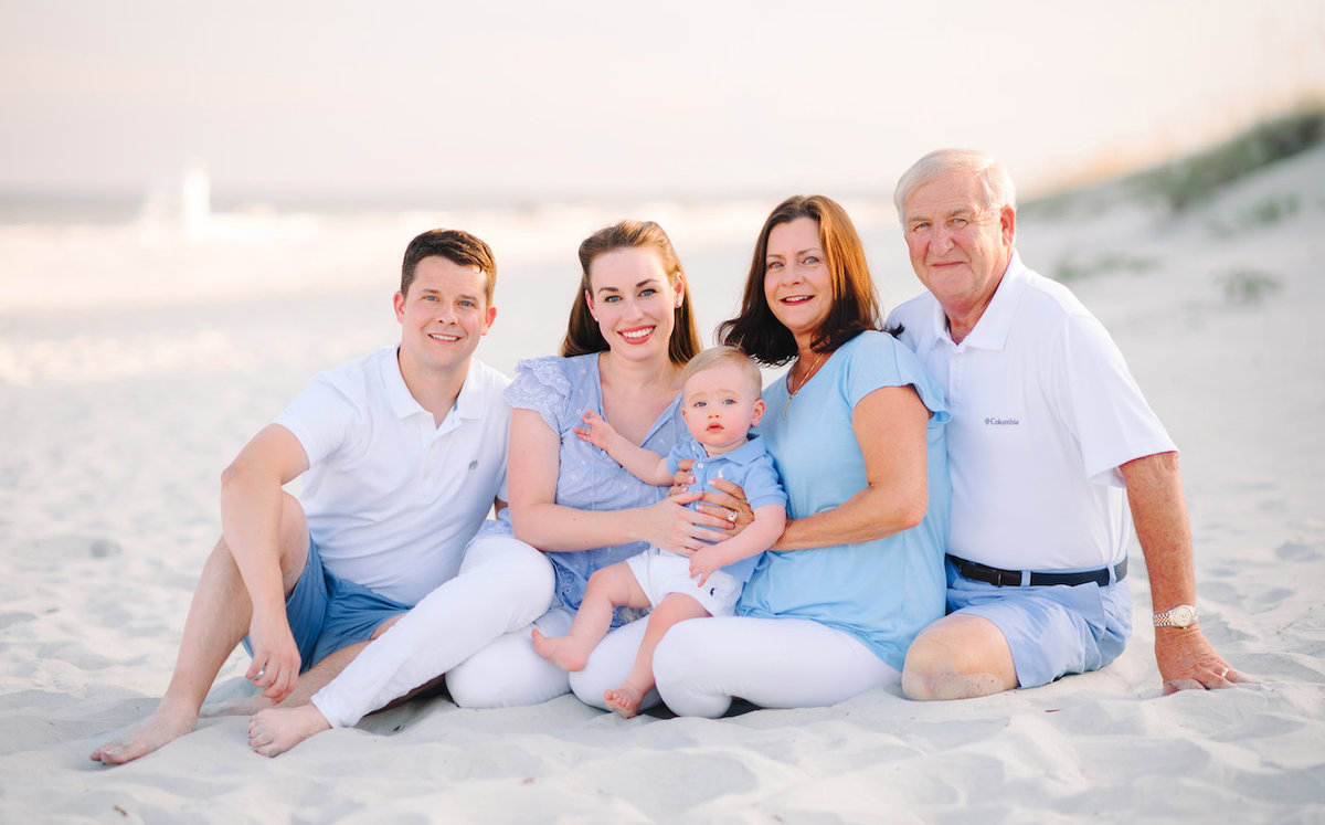 Beach Family Pictures in Myrtle Beach, SC