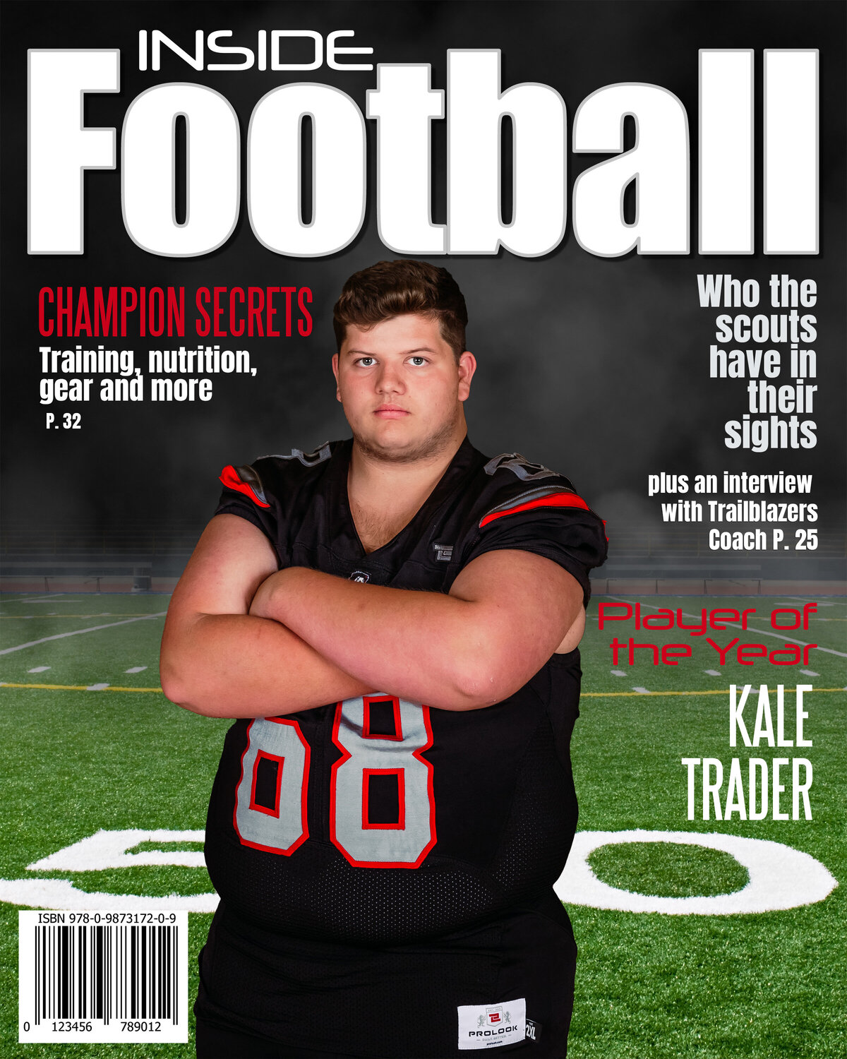 Magazine Cover Turf Football