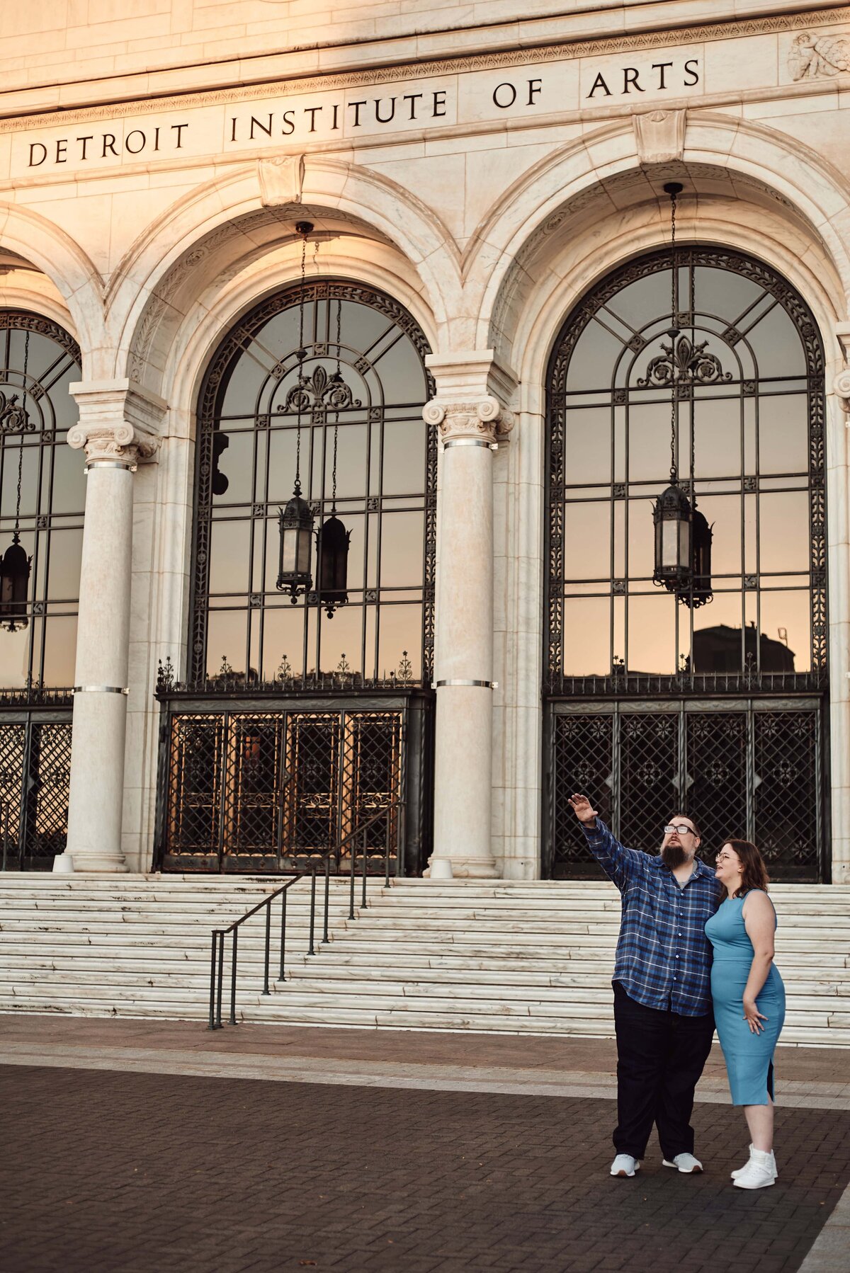 Downtown Engagement Session Detroit, Michigan_58