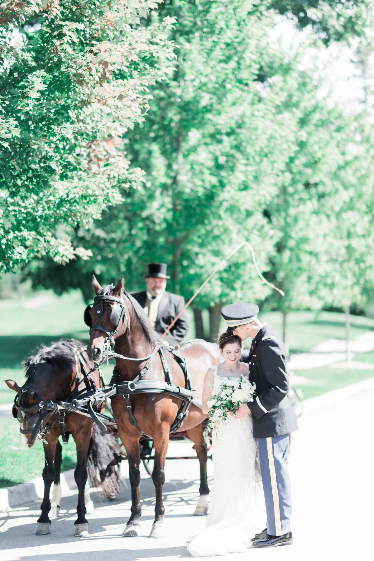 Mackinac island summer wedding photography