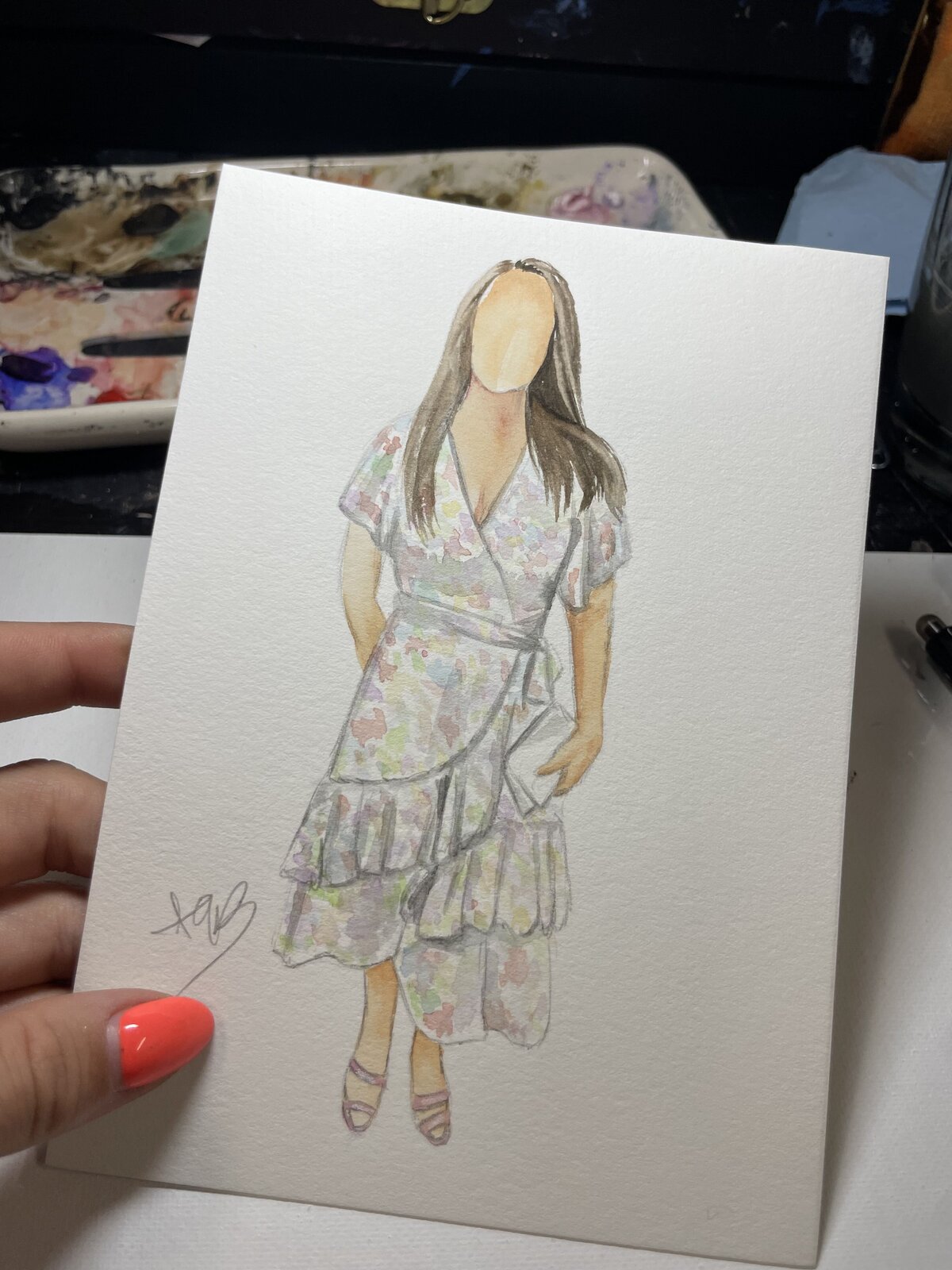 Live Guest Portrait - Single - Female 