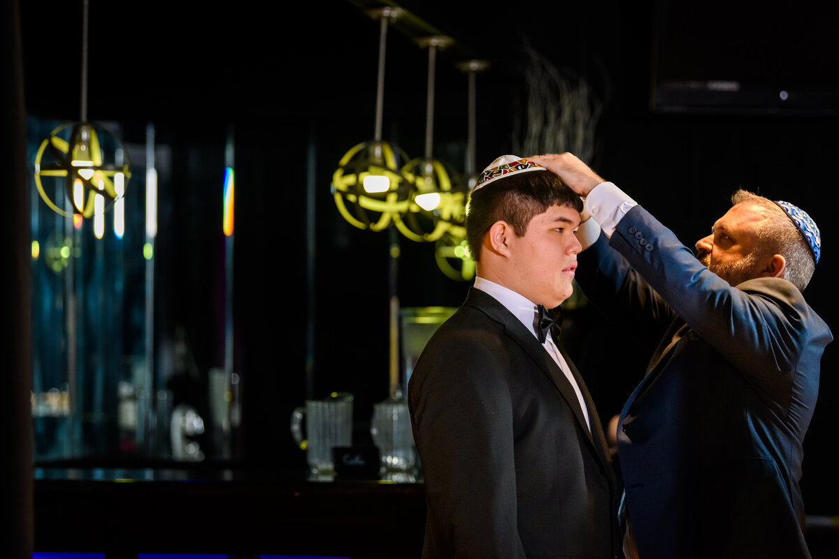 Ari's Bar Mitzvah at ELounge - Ceremony-4