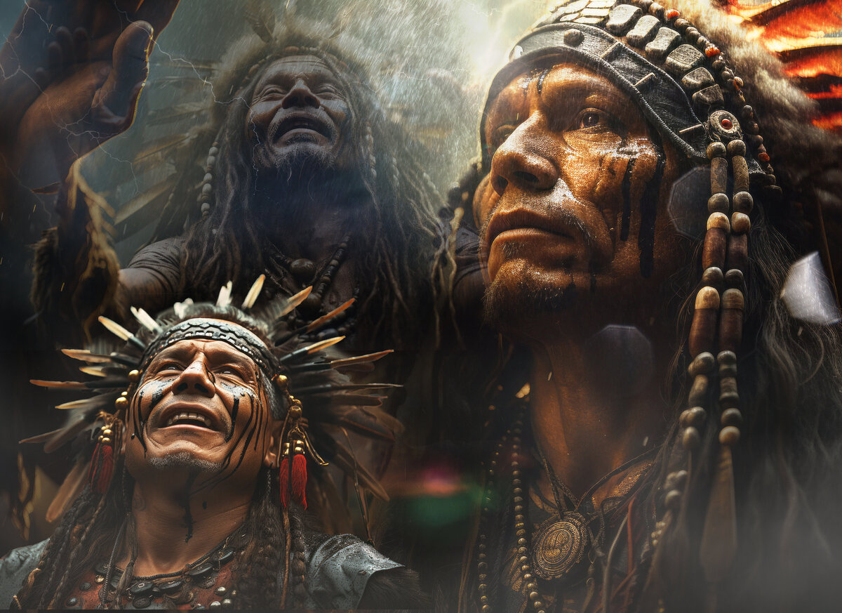 Composite of Native American cultures