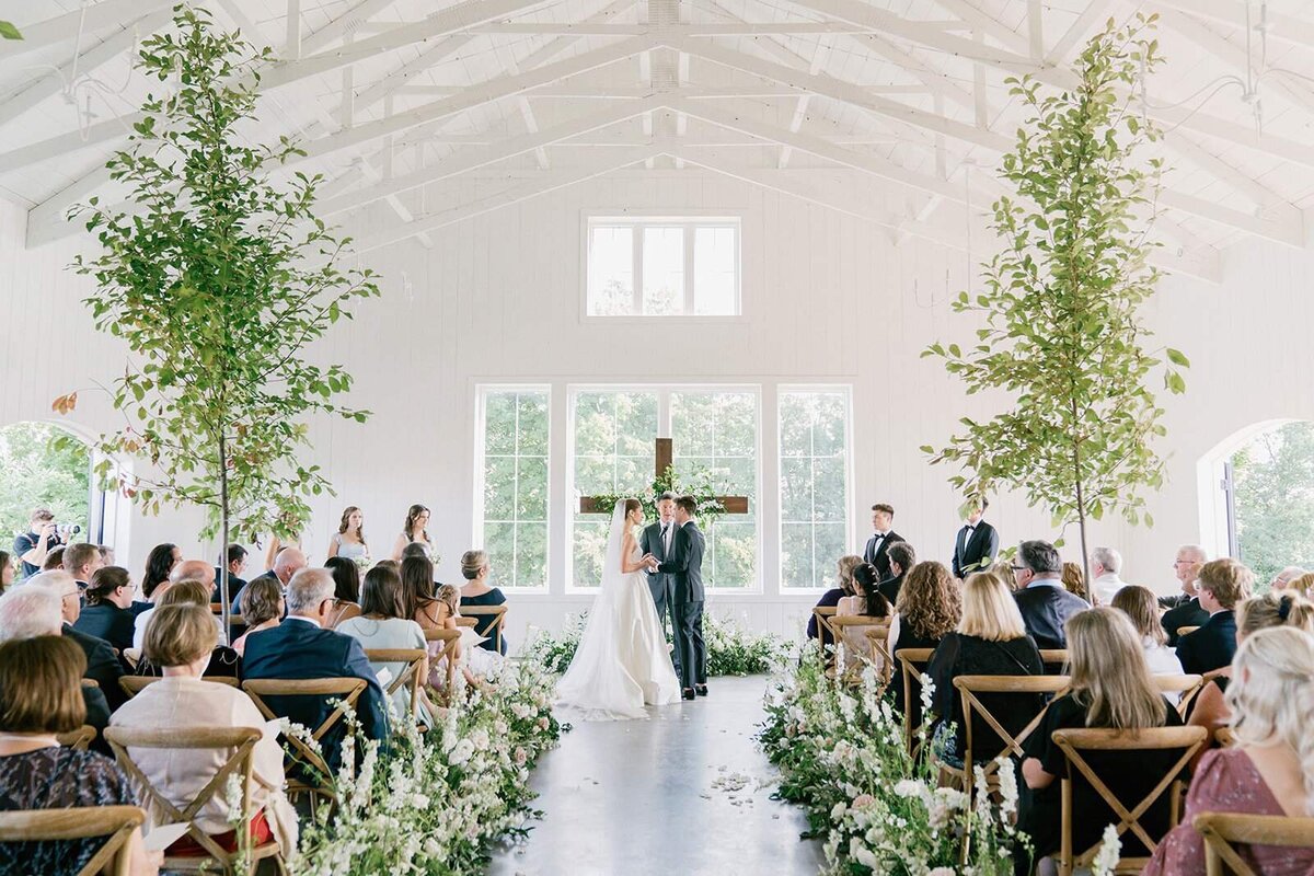 Ohio Farmhouse Wedding Ceremony