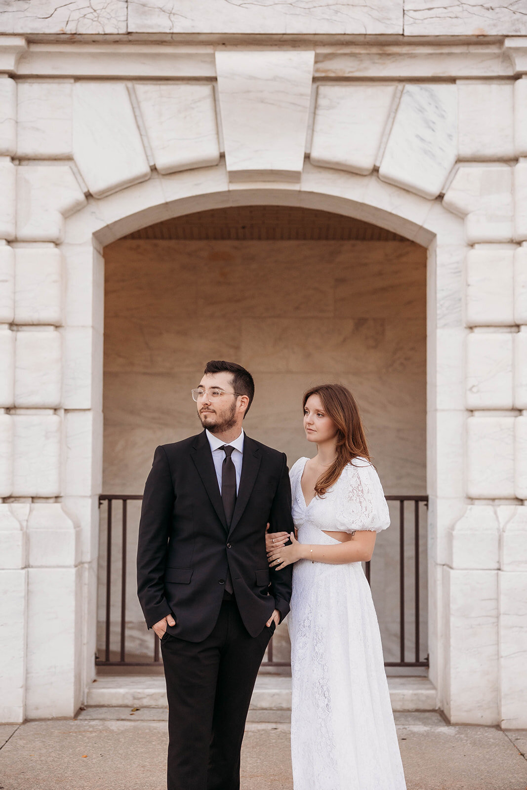 DIA Detroit Institute of Arts Engagement Session Detroit Michigan K. E. Rogers Photography-116