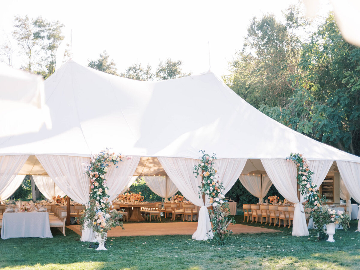 Luxury Bay Area Sailcloth Tented Wedding Planner36