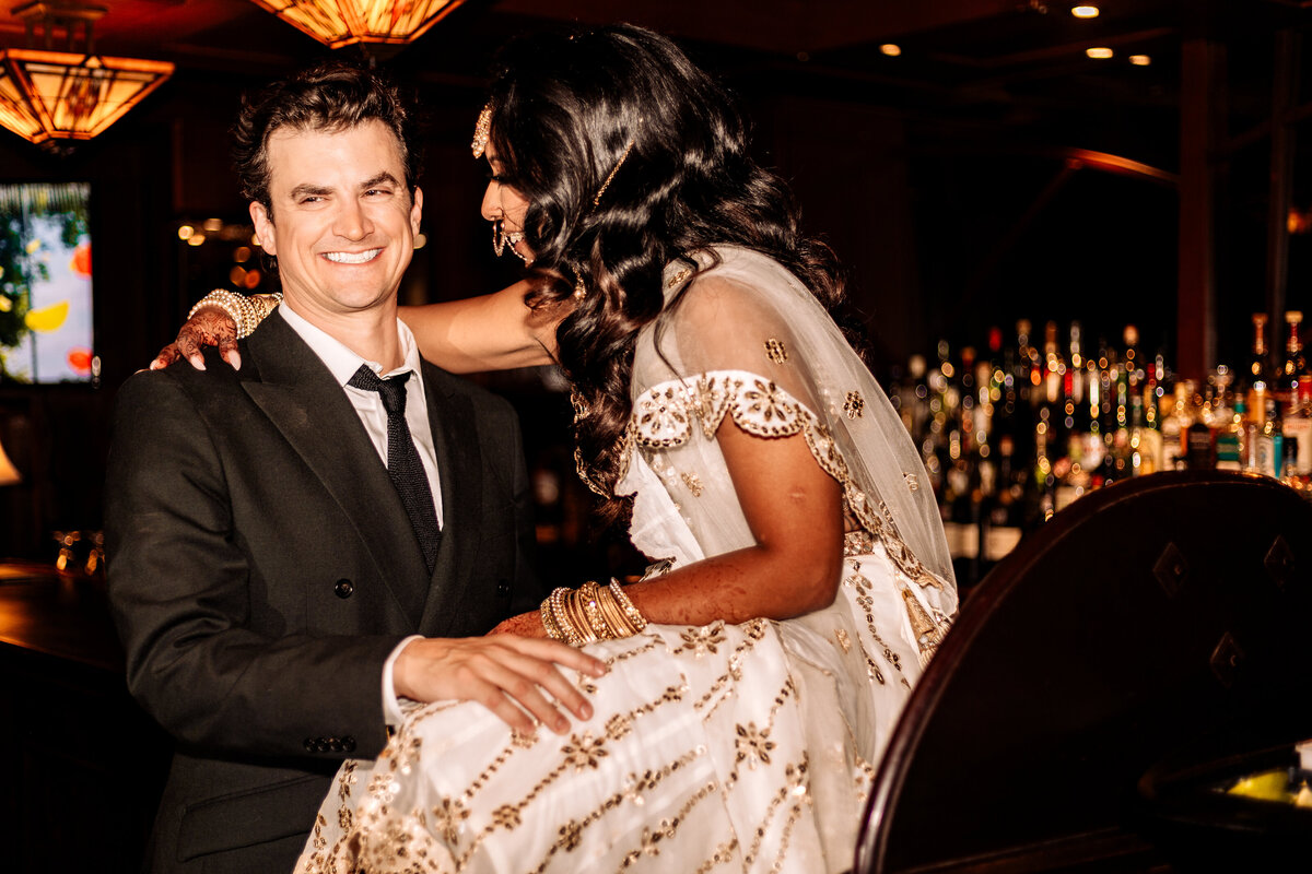 bride-and-groom-at-bar