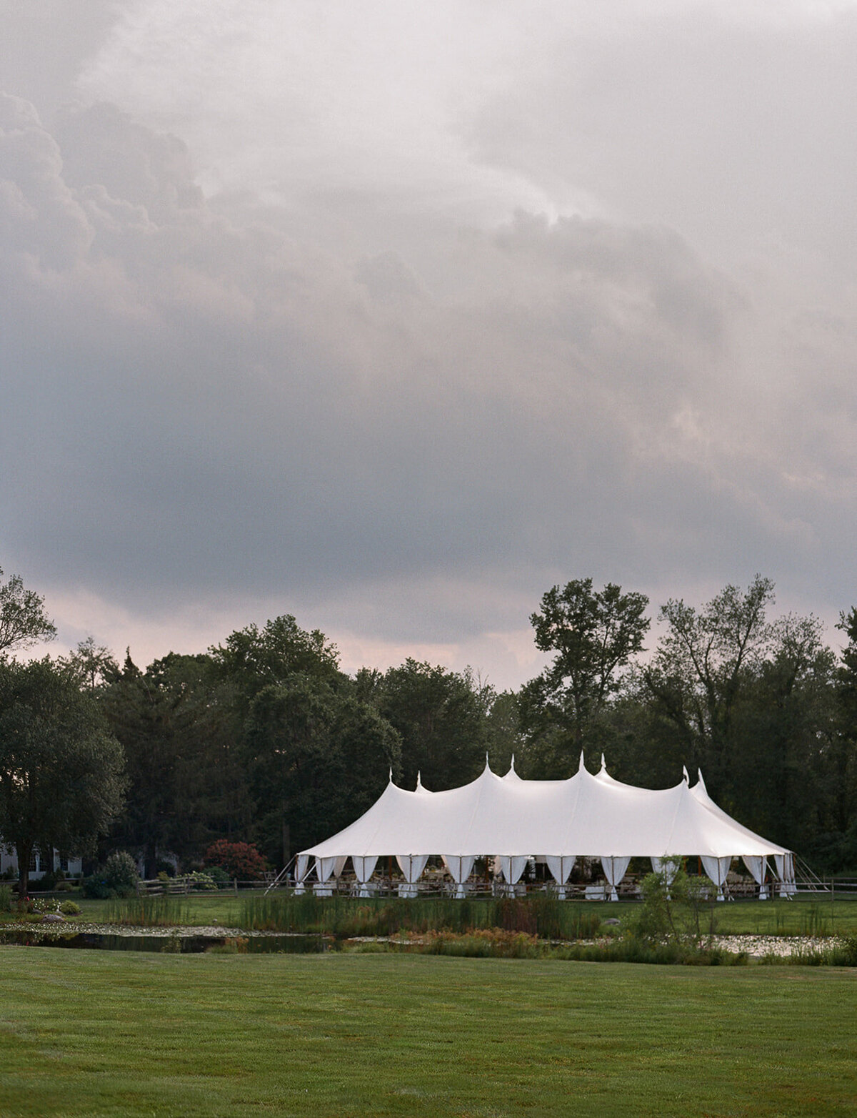 Annalise & Jonathan Tented Private Residence Connecticut Wedding