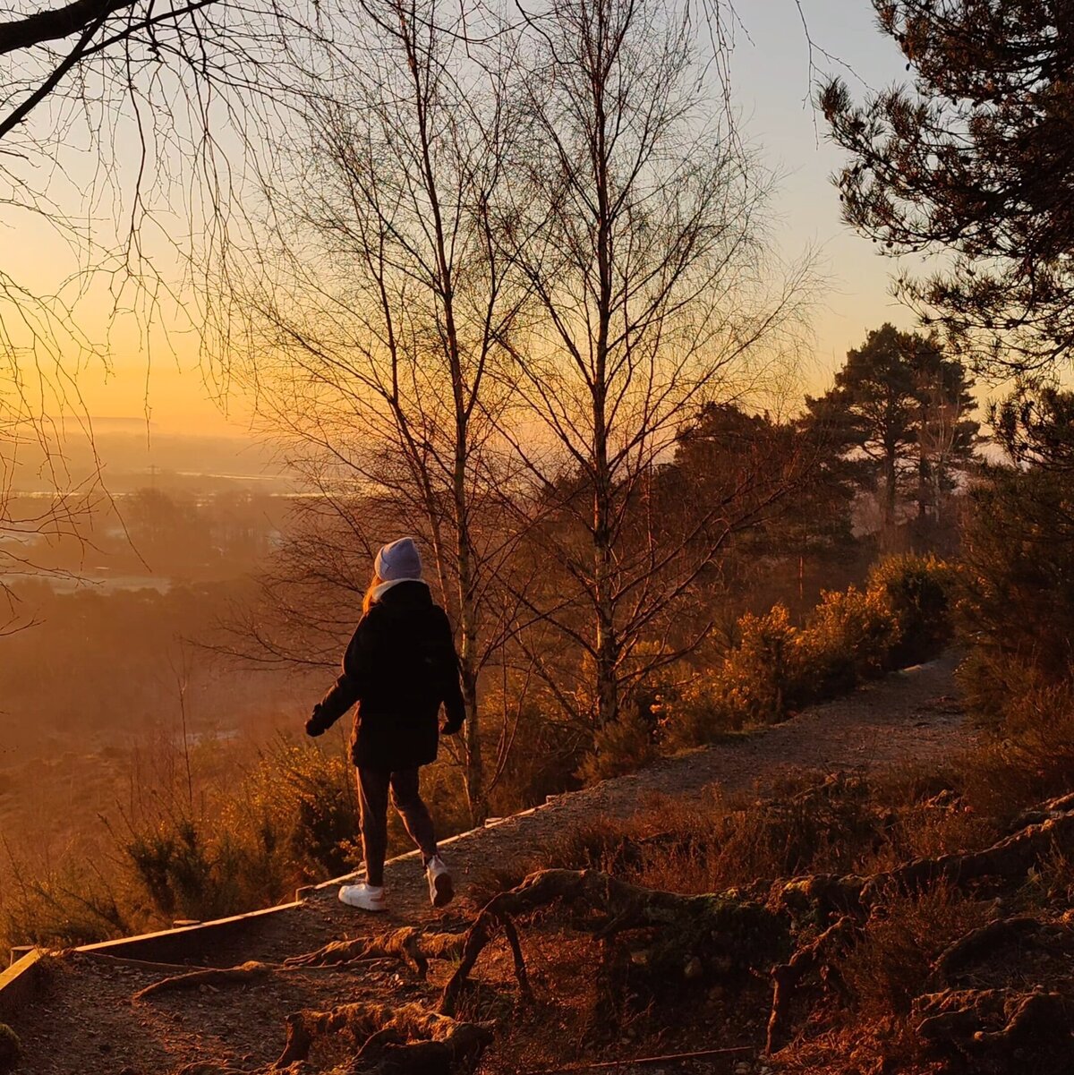 Sunrise storyteller  St Catherines Hill Sunrise