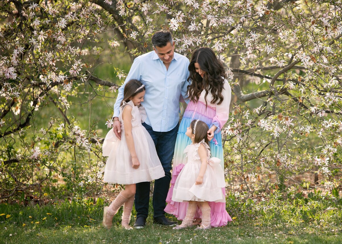 Family Portrait Spring Session in Milwaukee