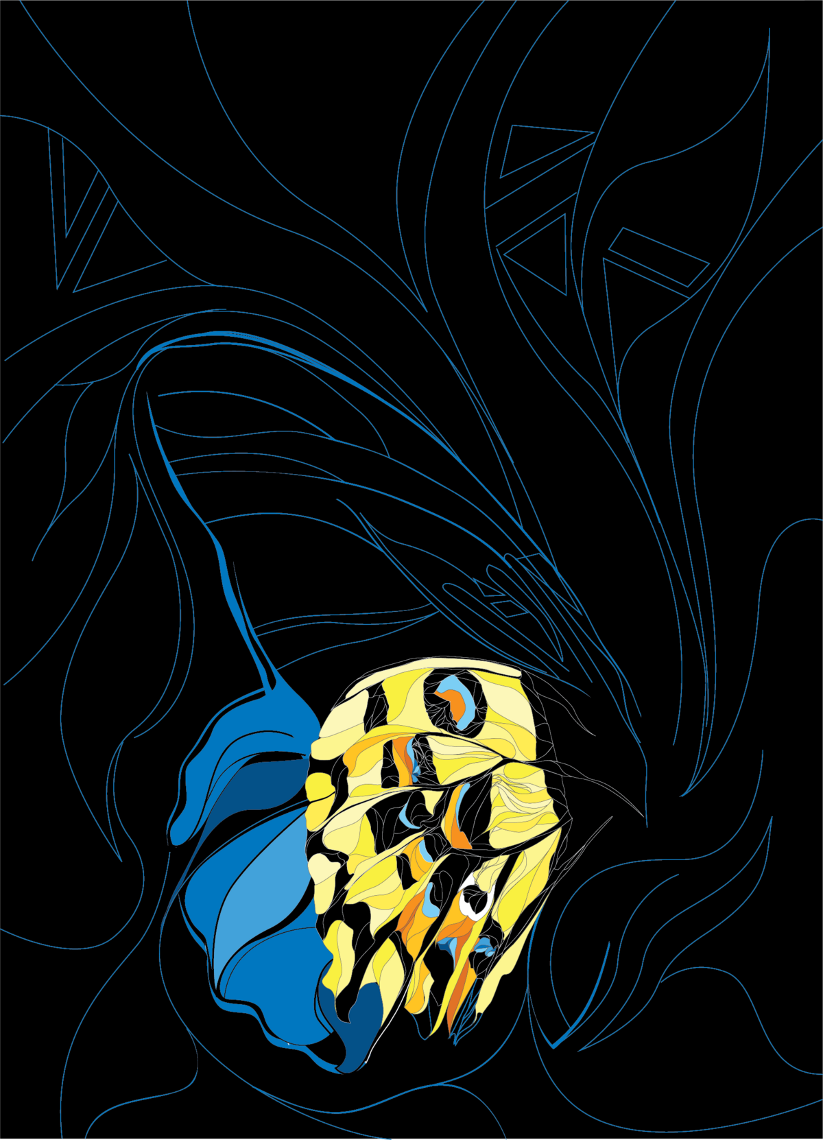 Minuit_Butterfly_Large_Wrap