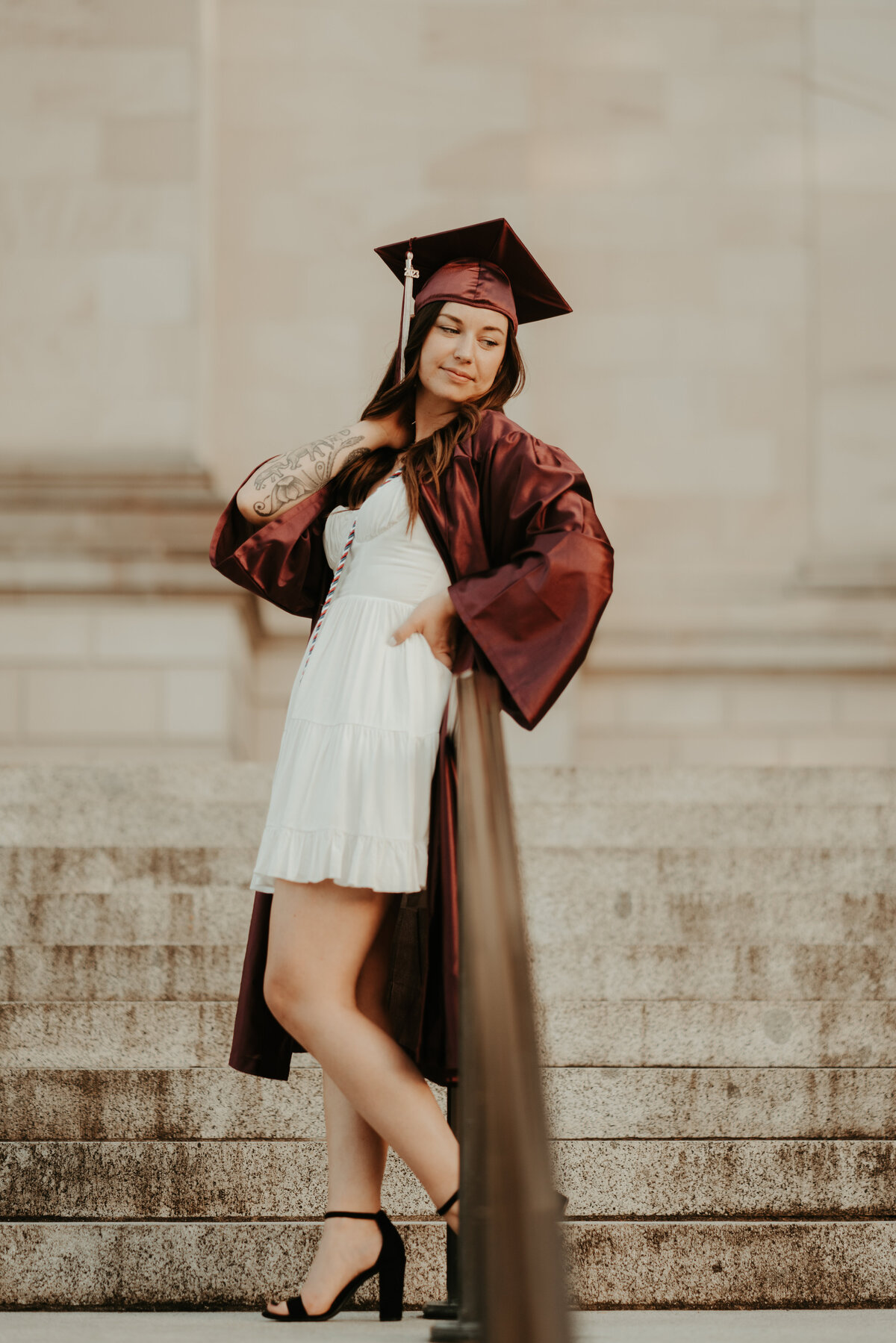 Graduation Photos Olympia Senior at Washington State Capitol Building13